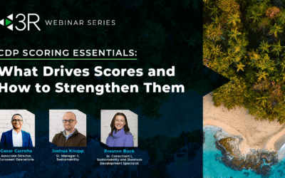 Webinar: CDP Scoring Essentials: What Drives Scores and How to Strengthen Them