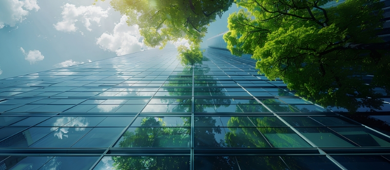 Building and Tree
