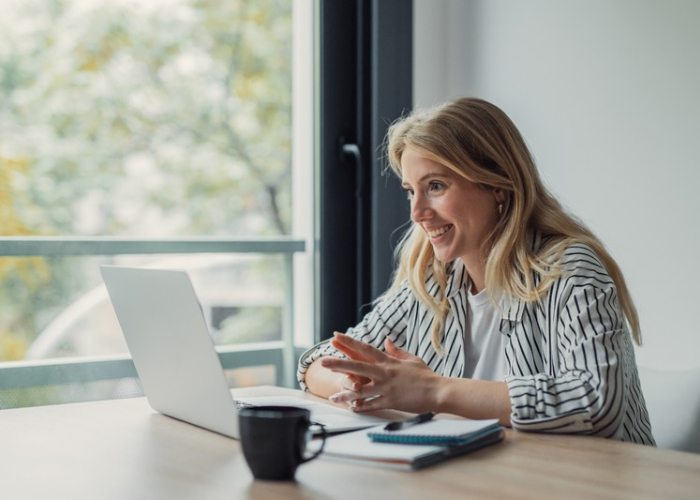 Women working at laptop