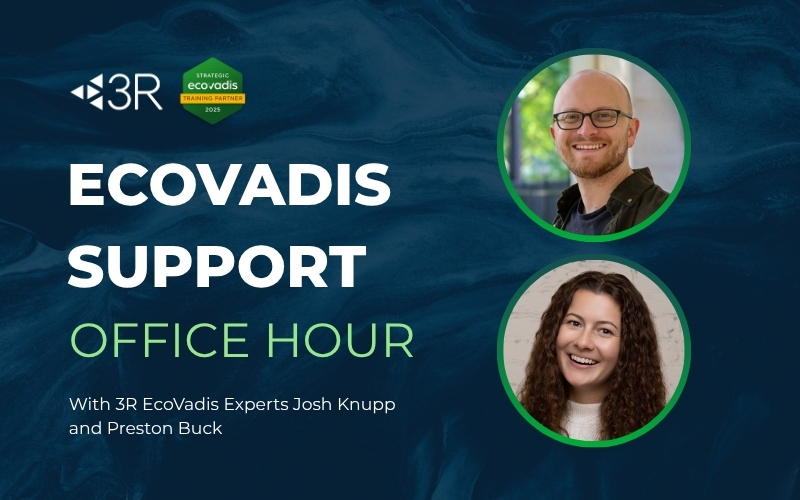 EcoVadis Office Hour Support