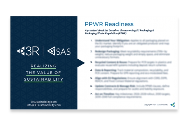PPWR Readiness PPWR Readiness