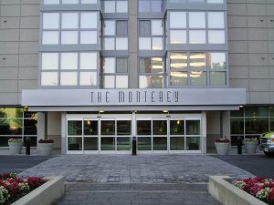 Entrance of Monterey building